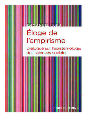 cover image of Eloge de l'empirisme--Dialogue sur l'épistémologie des sciences sociales